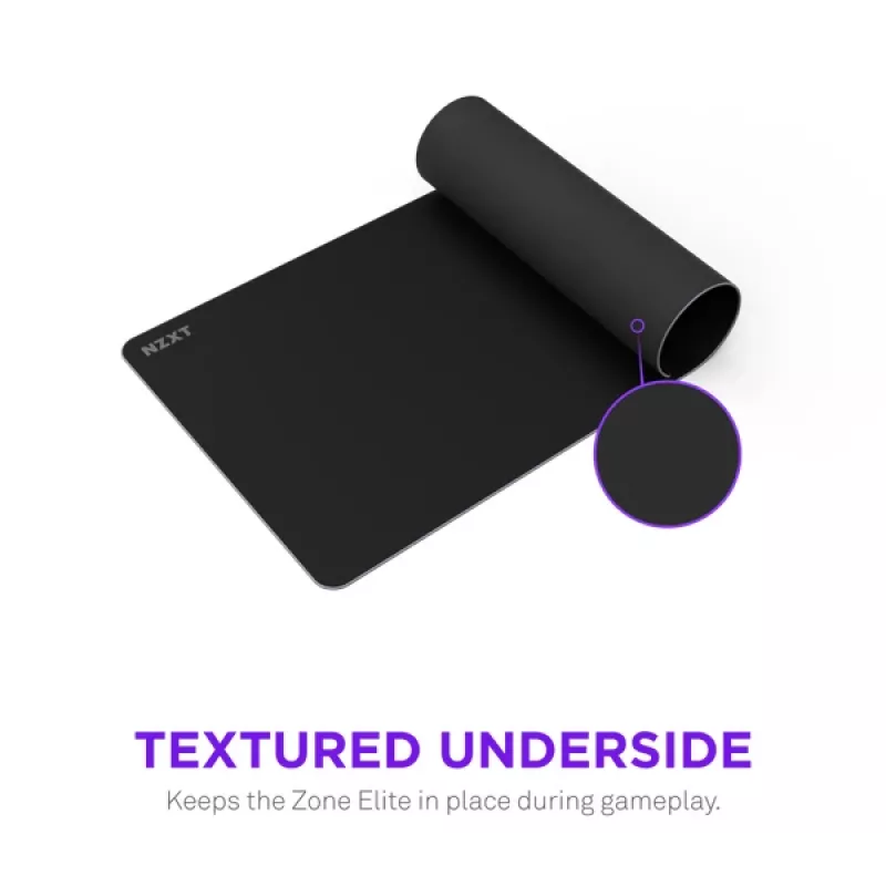 NZXT Zone Elite peles paliktnis - Liels - 400x400mm - Melns