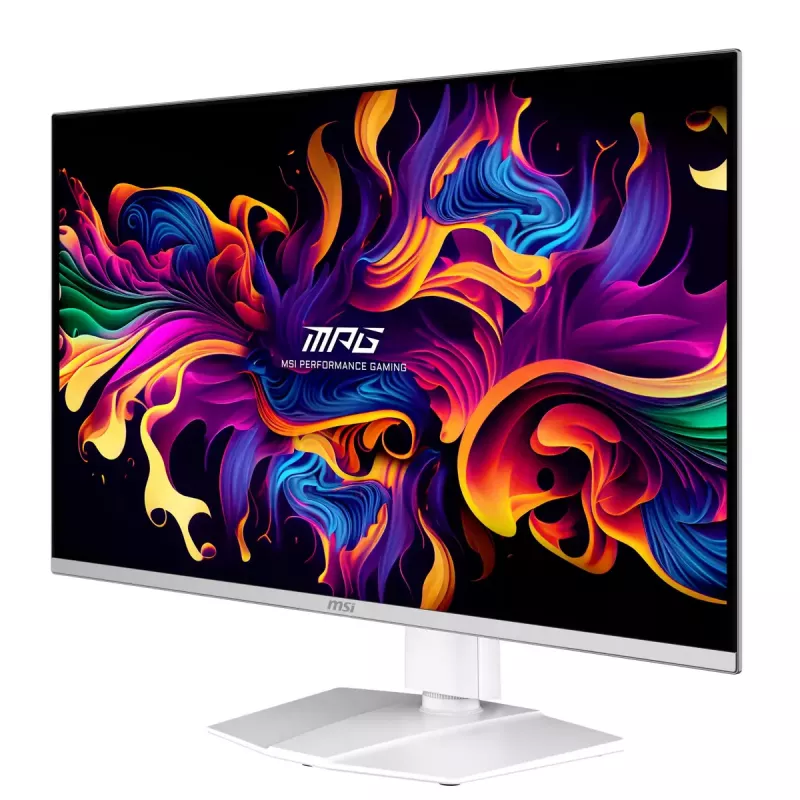 MSI MPG 321URXWDE QD-OLED datora monitors 80 cm (31,5 collas) 3840 x 2160 pikseļi 4K Ultra HD Balts