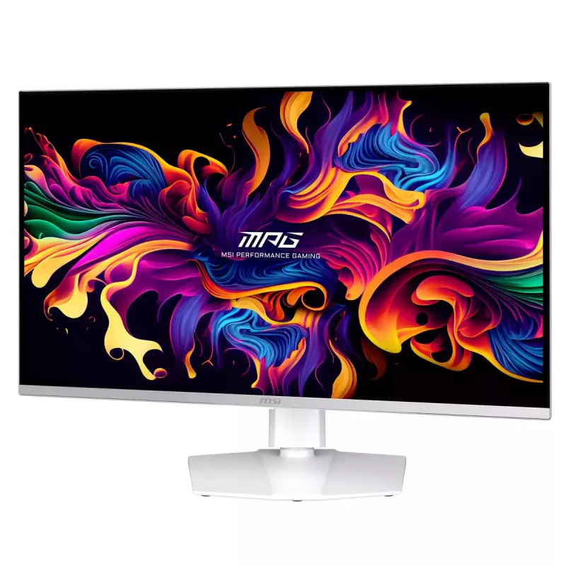 MSI MPG 321URXWDE QD-OLED datora monitors 80 cm (31,5 collas) 3840 x 2160 pikseļi 4K Ultra HD Balts