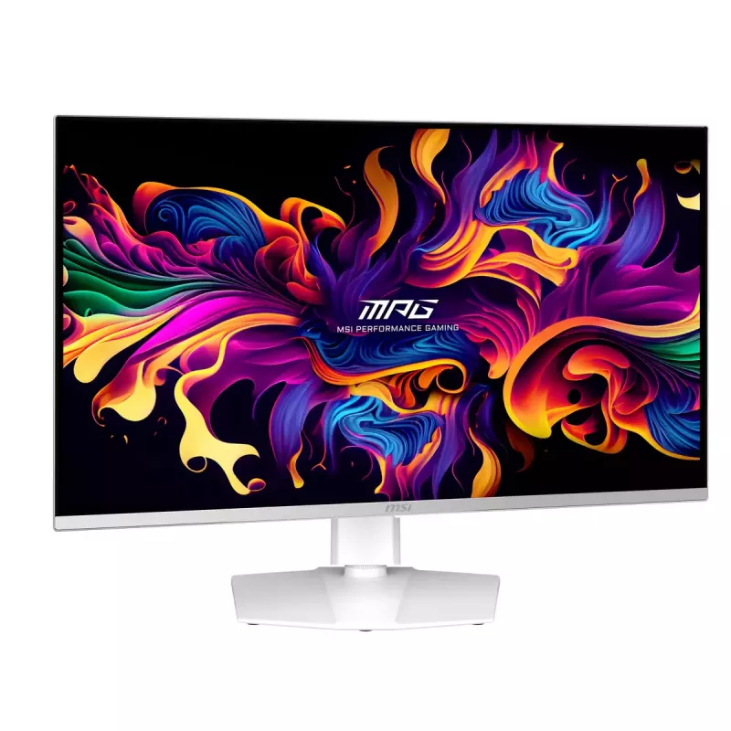 MSI MPG 321URXWDE QD-OLED datora monitors 80 cm (31,5 collas) 3840 x 2160 pikseļi 4K Ultra HD Balts