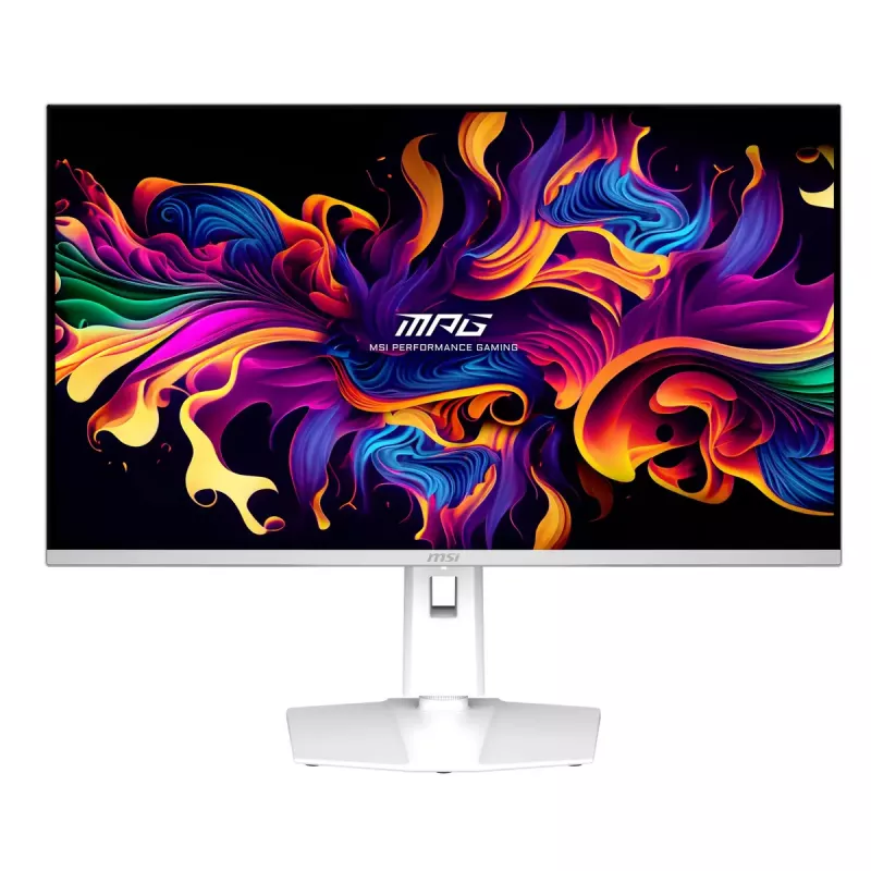 MSI MPG 321URXWDE QD-OLED datora monitors 80 cm (31,5 collas) 3840 x 2160 pikseļi 4K Ultra HD Balts