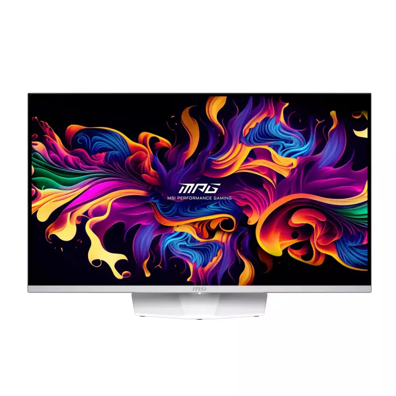 MSI MPG 321URXWDE QD-OLED datora monitors 80 cm (31,5 collas) 3840 x 2160 pikseļi 4K Ultra HD Balts