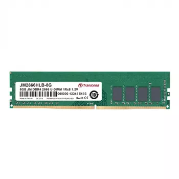 TRANSCEND 8GB JetRam DDR4 2666MHz U-DIMM 1Rx8 CL19
