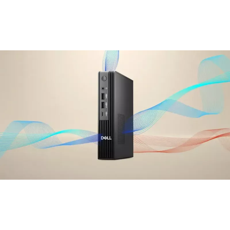 DELL Pro QBM1250 Plus Intel Core Ultra 7 265 16 GB DDR5-SDRAM 512 GB SSD Windows 11 Pro Micro PC Mini PC Melns