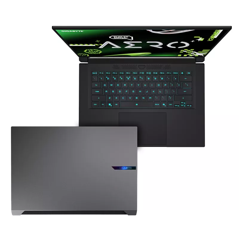 GIGABYTE AERO X16 2WHA3DEC65AP Copilot+ PC AMD Ryzen AI 9 HX 370 klēpjdators 40,6 cm (16 collu) WQXGA 32 GB DDR5-SDRAM 2 TB SSD NVIDIA GeForce RTX 5070 Wi-Fi 6E (802.11ax) Windows 11 Pro Pelēks