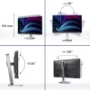 Philips 27B2U4601/00 datora monitors 68.6 cm (27 colli) 2560 x 1440 pikseļi Quad HD LCD Pelēks