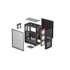 PC Case DeepCool MATREXX 55 MESH V4 C Midi Tower Melns — ATX, Tempered Glass, Front Mesh, USB-C