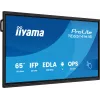 iiyama PROLITE TE6514MIS-B2AG Kioska dizains 165,1 cm (65 collu) LCD Wi-Fi 435 cd/m² 4K Ultra HD Melns Skārienekrāns Iebūvēts procesors Android 24/7