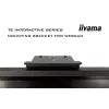 iiyama PROLITE TE6514MIS-B2AG Kioska dizains 165,1 cm (65 collu) LCD Wi-Fi 435 cd/m² 4K Ultra HD Melns Skārienekrāns Iebūvēts procesors Android 24/7