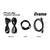 iiyama PROLITE TE6514MIS-B2AG Kioska dizains 165,1 cm (65 collu) LCD Wi-Fi 435 cd/m² 4K Ultra HD Melns Skārienekrāns Iebūvēts procesors Android 24/7