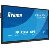 iiyama TE7513A-B1AG Signage Displejs Interaktīvais plakanā ekrāna panelis 190,5 cm (75 collas) Wi-Fi 500 cd/m² 4K Ultra HD Melns Skārienekrāns Iebūvēts procesors Android 18/7