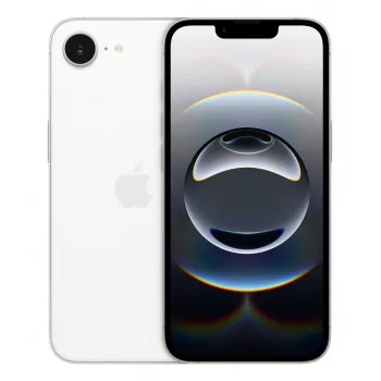 APPLE iPhone 16E - Balts - 128GB - iOS 18 (MD1R4ZD/A)