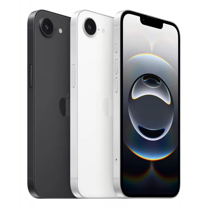APPLE iPhone 16E - Melns - 256GB - iOS 18 (MD1T4ZD/A)
