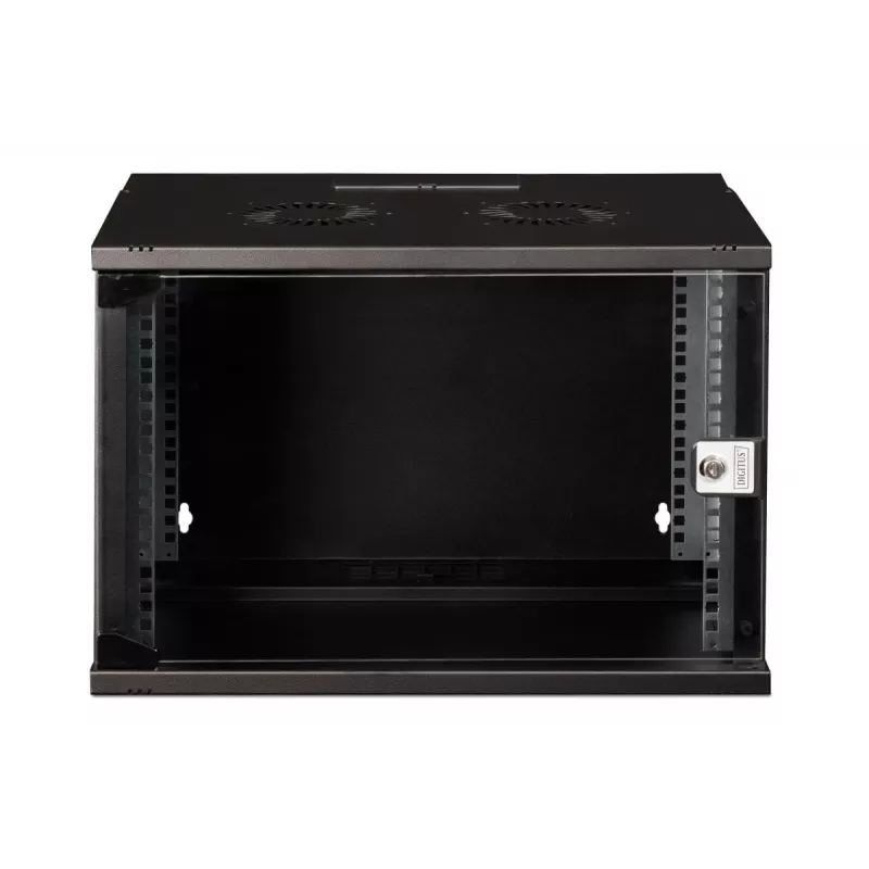 DIGITUS SOHO PRO sienas stiprinājuma skapis - 19IN 7U - 370 x 540 x 400mm melns