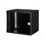 DIGITUS 19IN 9U sienas montāžas skapis - SOHO PRO 460 x 540 x 400mm melns