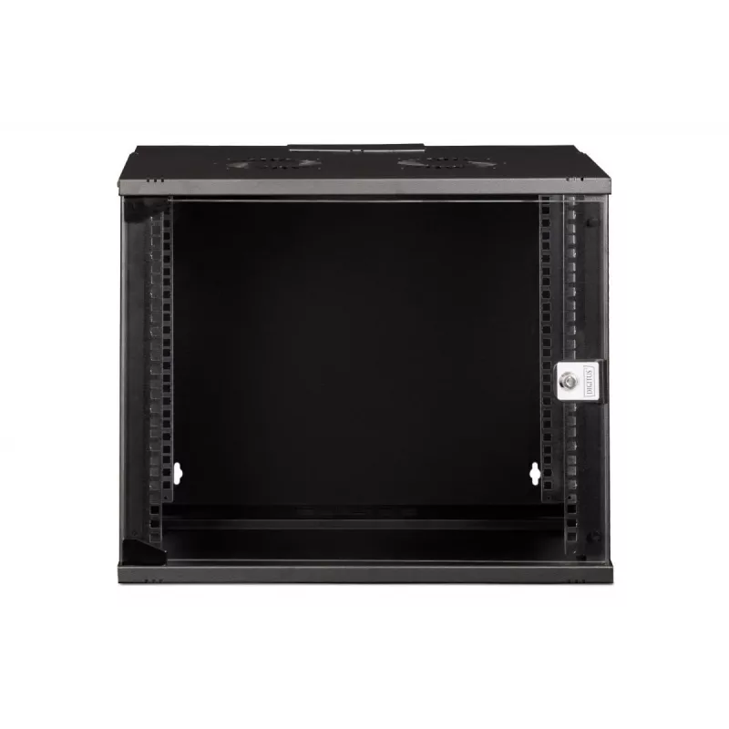 DIGITUS 19IN 9U sienas montāžas skapis - SOHO PRO 460 x 540 x 400mm melns