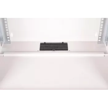 DIGITUS 19 collu 9U sienas skapis SOHO Pro perforētām durvīm 460 x 540 x 400 mm nesamontēts pelēks