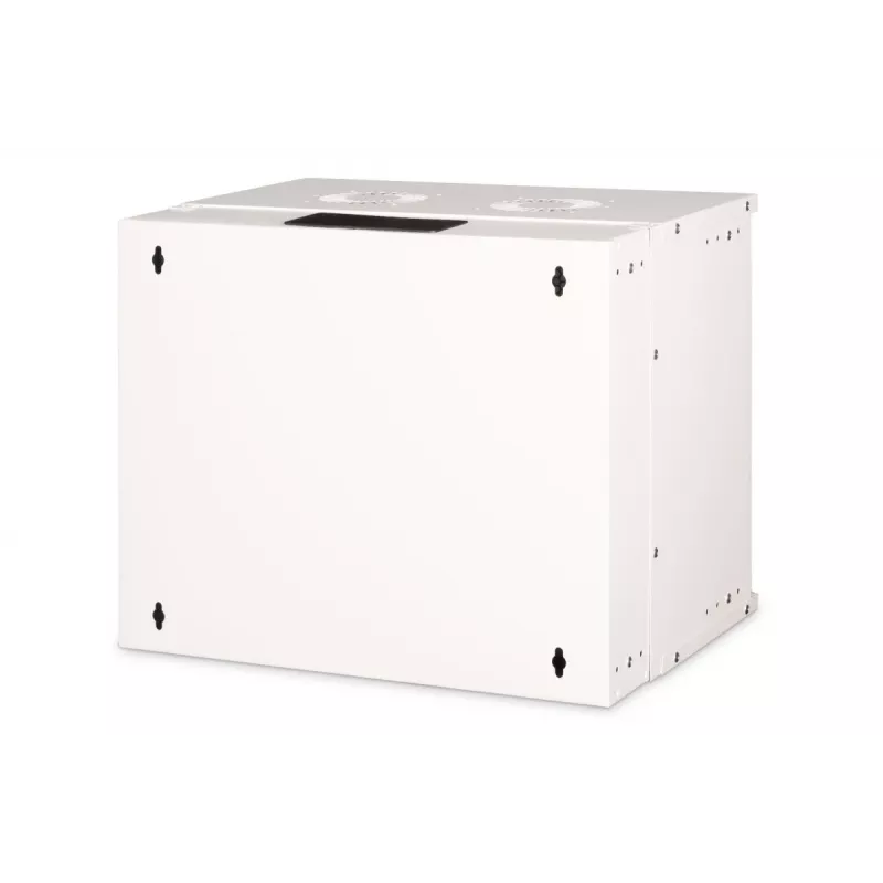 DIGITUS 19 collu 9U sienas skapis SOHO Pro perforētām durvīm 460 x 540 x 400 mm nesamontēts pelēks