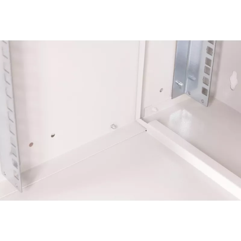 DIGITUS 19 collu 9U sienas skapis SOHO Pro perforētām durvīm 460 x 540 x 400 mm nesamontēts pelēks