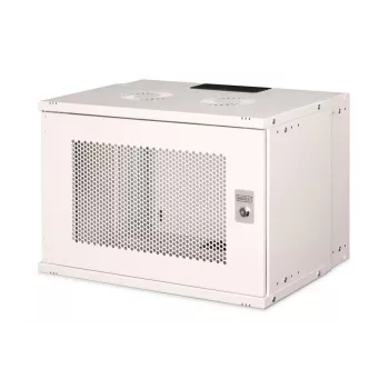 DIGITUS 19 collu 7U sienas skapis - SOHO Pro perforētas durvis 370 x 540 x 400mm nesamontēts pelēks