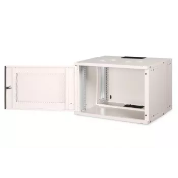 DIGITUS 19 collu 7U sienas skapis - SOHO Pro perforētas durvis 370 x 540 x 400mm nesamontēts pelēks
