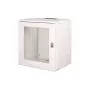 DIGITUS 19 collu 12U sienas montāžas skapis SOHO Pro perforētām durvīm 595 x 540 x 400mm nesamontēts gr