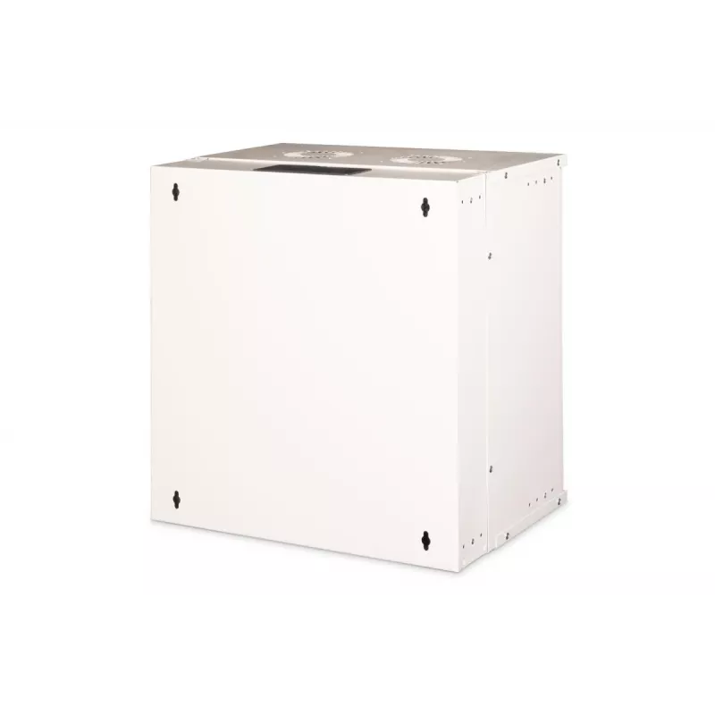 DIGITUS 19 collu 12U sienas montāžas skapis SOHO Pro perforētām durvīm 595 x 540 x 400mm nesamontēts gr