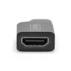 Digitus 4K USB adapteris USB-C uz HDMI-A, melns, alumīnijs