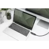 Digitus 4K USB adapteris USB-C uz HDMI-A, melns, alumīnijs