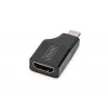 Digitus 4K USB adapteris USB-C uz HDMI-A, melns, alumīnijs