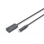 DIGITUS aktīvs USB-C pagarinātāja kabelis - 10G USB 3.2 Gen2 USB-C - USB-A (v/š) - 5m