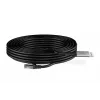 DIGITUS USB 3.2 Gen1 - RJ45 Ethernet kabelis - CAT6a S/FTP Melns - 10m