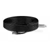 DIGITUS USB 3.2 Gen1 - RJ45 Ethernet kabelis - CAT6a S/FTP Melns - 15m