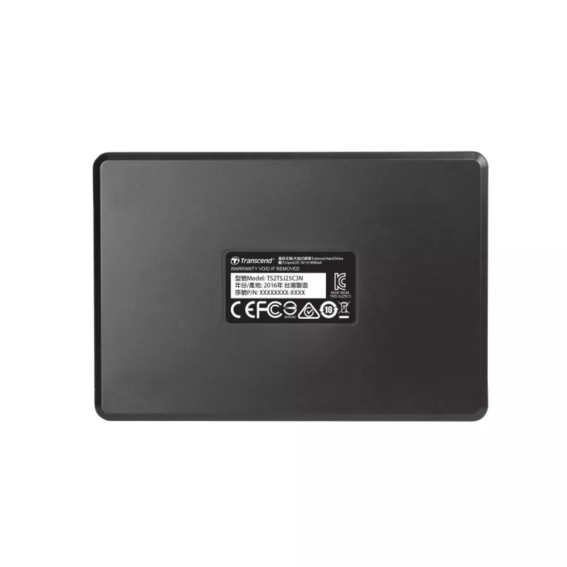 TRANSCEND StoreJet 25C3 2TB dzelzs pelēks
