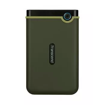 TRANSCEND Storejet 25m3 2TB SATA 2.5in USB3.0 Military zaļa