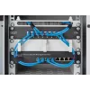 DIGITUS 8 portu Gigabit PoE komutators 10 inch 8x10/100/1000Mbps RJ45 PoE 96W