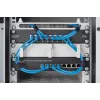 DIGITUS 8 portu gigabitu Ethernet slēdzis 10 collu 8x10/100/1000Mbps RJ45