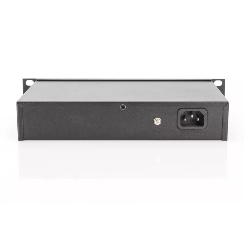 DIGITUS 8 portu gigabitu Ethernet slēdzis 10 collu 8x10/100/1000Mbps RJ45