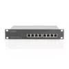 DIGITUS L2 pārvaldāms Gigabit Ethernet slēdzis 8 portu, 10 collu