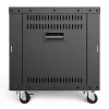 DIGITUS 8U AVS plaukts 420x507x460mm vītņotas montāžas atveres ritentiņi melns