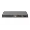 DIGITUS Nepārvaldāms PoE komutators - 24 portu Gigabit + 2 portu Gigabit SFP