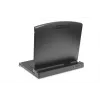 DIGITUS modulāra 43,2 cm (19 collu) HD TFT konsole ar 8 pieslēgvietu KVM. RAL 9005 melna - GE tastatūra