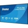 Digitālās izkārtnes displejs iiyama 86 collu 4K UHD LCD Android 24/7