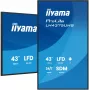 iiyama LH4375UHS-B2AG Signage Display Digital signage flat panel 108 cm (42.5 inch) LCD Wi-Fi 500 cd/m² 4K Ultra HD Black Built-in processor Android 11 24/7