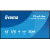 iiyama LH4375UHS-B2AG Signage Display Digital signage flat panel 108 cm (42.5 inch) LCD Wi-Fi 500 cd/m² 4K Ultra HD Black Built-in processor Android 11 24/7