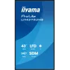 iiyama LH4375UHS-B2AG Signage Display Digital signage flat panel 108 cm (42.5 inch) LCD Wi-Fi 500 cd/m² 4K Ultra HD Black Built-in processor Android 11 24/7