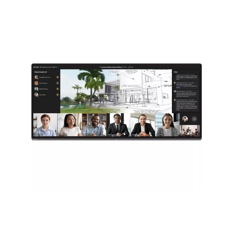 Avocor L sērijas 105” 5K LED displejs 2,67 m 5120 x 2160 pikseļi