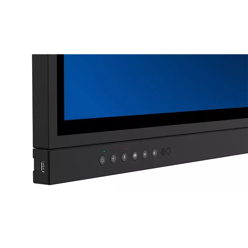 AVOCOR Interaktīvais displejs Avw-5555 — 55 collu LED — 3840 x 2160 4K UHD — melns ar skārienekrānu (vairākpieskārienu) / kameru