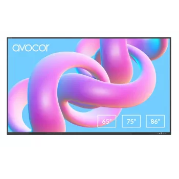 AVOCOR Avs-8610 86 collu 4k stikla LED interaktīvais displejs