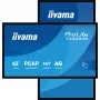 iiyama T4329AS-B1AG datora monitors 108 cm (42,5 collas) 3840 x 2160 pikseļi 4K Ultra HD LED skārienekrāns Melns